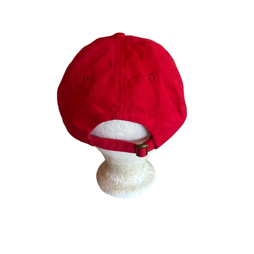 Betty Booze Embroidered Red Baseball Cap Adjustable‎ Nautical Novelty Beach - Picture 3 of 5